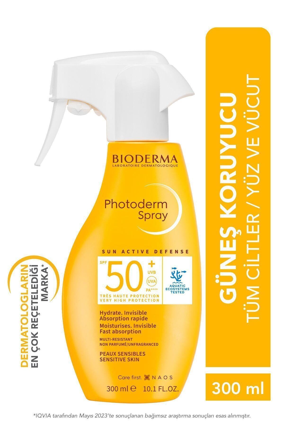 Bioderma Photoderm Spray SPF50+ 300 ml - 1479 TL Özel Fiyat Etiketli