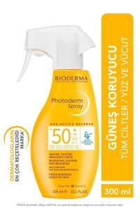 Bioderma Photoderm Spray SPF50+ 300 ml - 1479 TL Özel Fiyat Etiketli