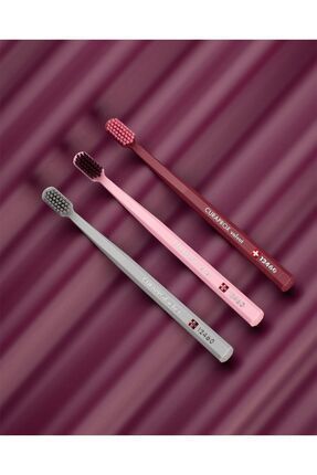 Curaprox 12460 Velvet Diş Fırçası - Pembe/Bordo