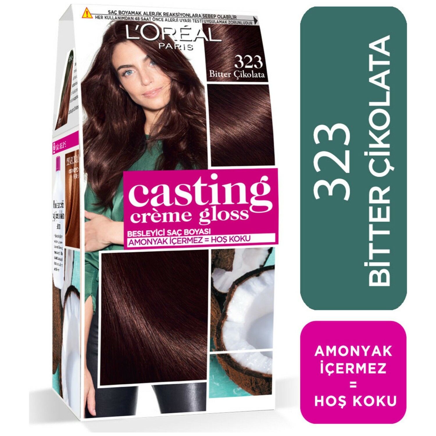 L'Oreal Paris Casting Creme Gloss Saç Boyası - 323 Bitter Çikolata