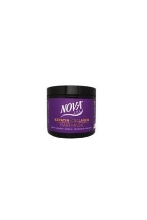 Nova Keratin + Collagen Yıpranmış Saçlar İçin Saç Maskesi 500 ml