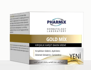 Pharmix Gold Mix Kırışıklık Karşıtı Bakım Kremi 50 ml