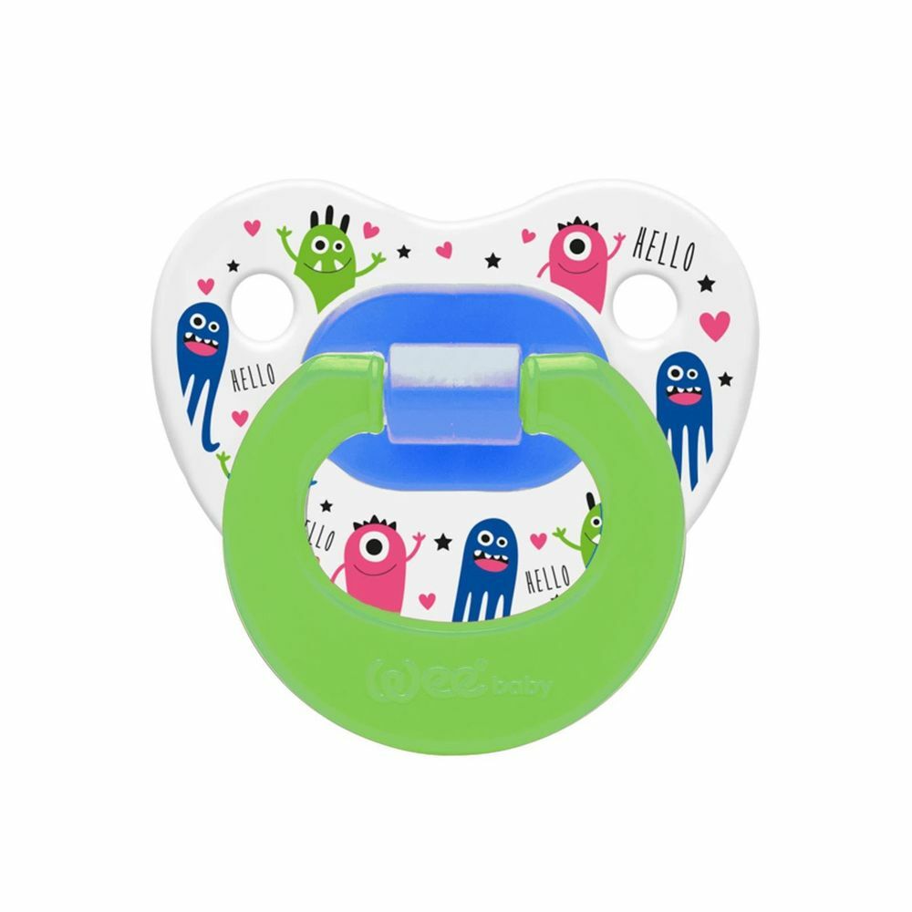 Wee Baby 833 Silikon Damaklı Emzik No: 1 Askil