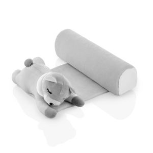 Babyjem Güvenli Uyku Yastığı - Gri Ayıcık