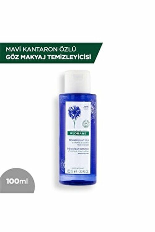 Klorane Mavi Kantaron Özlü Göz Makyaj Temizleyicisi 100 ml