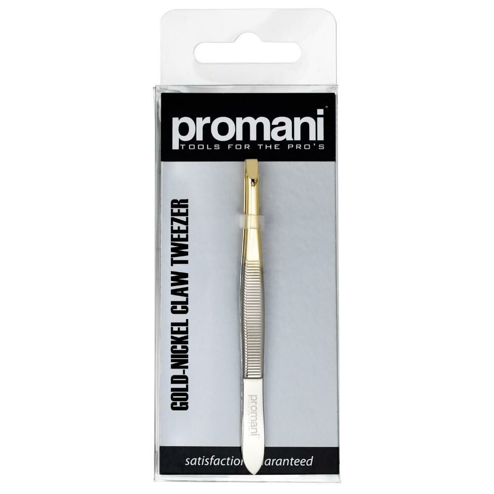 Promani PR-918  Yarı Altın Nikel Düz Uçlu Cımbız