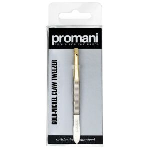 Promani PR-918  Yarı Altın Nikel Düz Uçlu Cımbız
