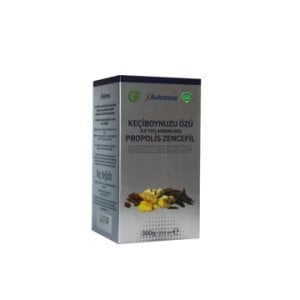Avicenna Keçiboynuzu Özü ile Tatlandırılmış Propolis Zencefil 300g