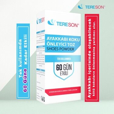 Tereson Ayakkabı Koku Önleyici Toz 10 gr 100'lü Fanus