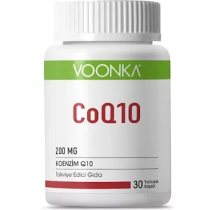 Voonka Co-Q10 100 mg 30 Yumuşak Kapsül