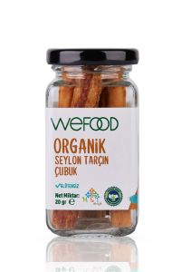 Wefood Organik Seylon Tarçın Çubuk 20 gr
