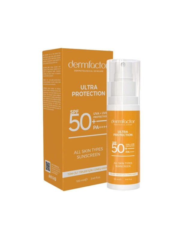 Dermfactor Ultra Protection Hassas Cilt Tipleri İçin Güneş Kremi SPF50 120 ml