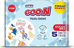 Goon Mutlu Bebek Külot Bez No: 5 62'li