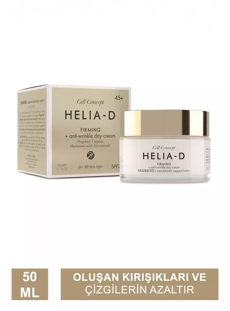 Helia-D Cell Concept Sıkılaştırıcı Kırışıklık Karşıtı Gündüz Kremi 45+ SPF20 50 ml