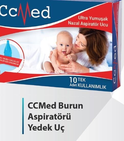 CCMED BURUN ASPIRATORU YEDEK UC 10 LU