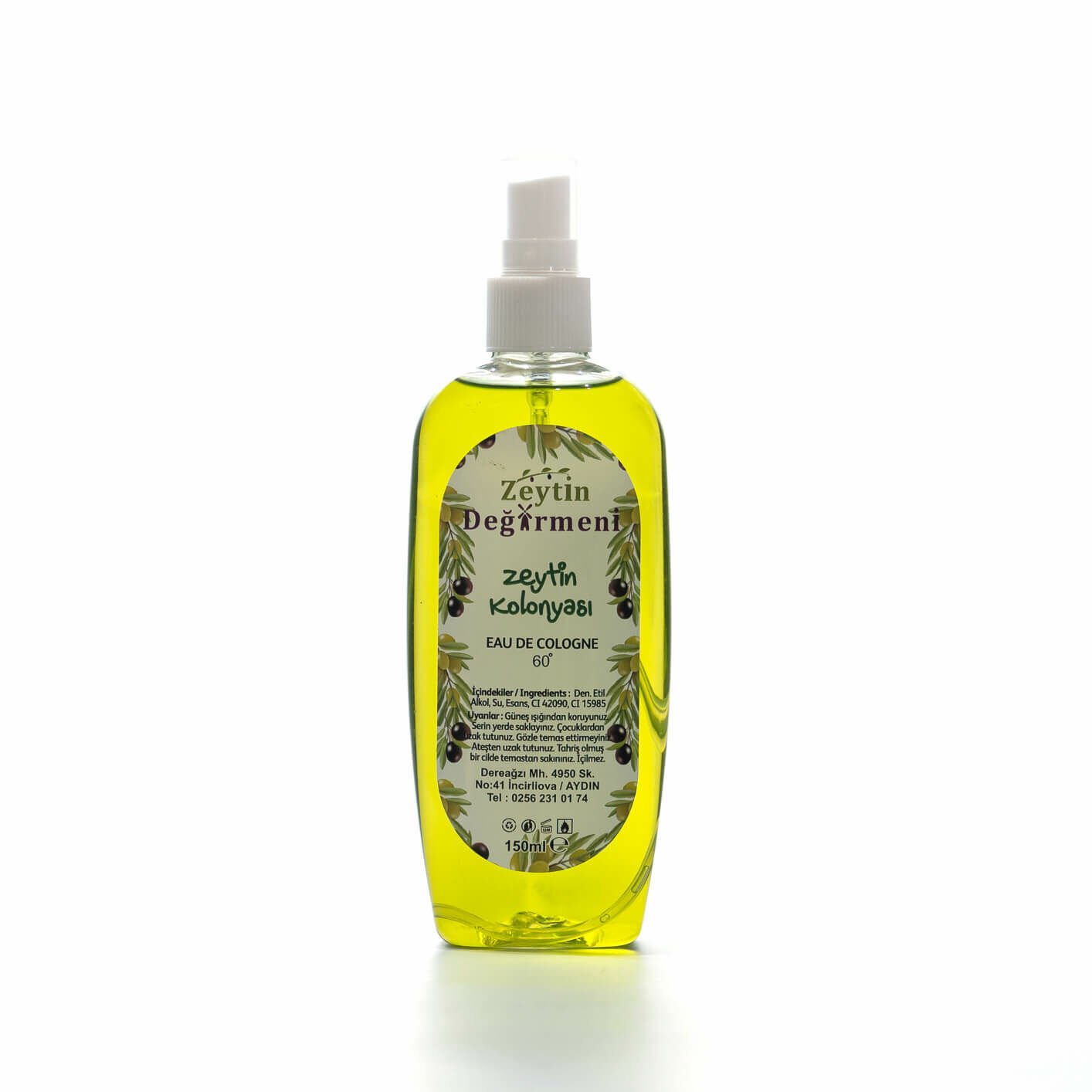 Yılday Zeytin Kolonyası Sprey 150 ml