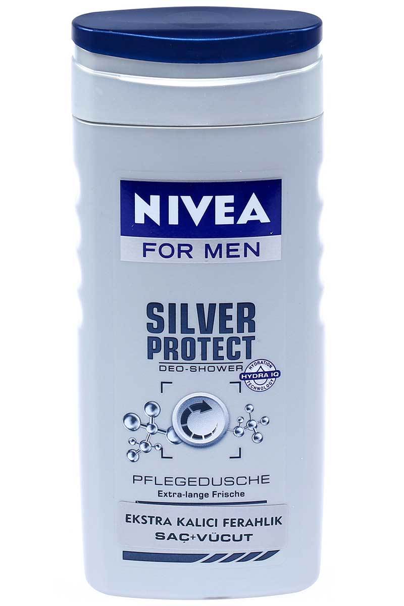 Nivea Duş Şamp 250Ml Silver Protect