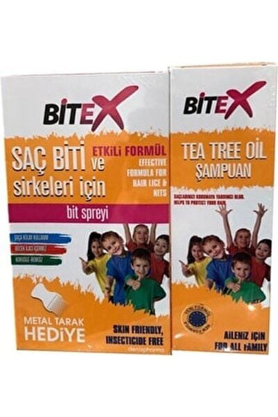 Bitex Bit Sprey 100 ml + Tea Tree Oil Şampuan 150 ml Hediye
