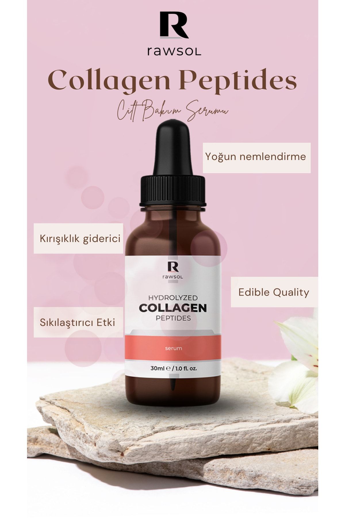 Rawsol Collagen Peptides Serum 30 ml