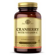 SOLGAR CRANBERRY WITH VITAMIN C 60 CAP.
