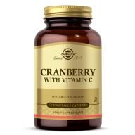 SOLGAR CRANBERRY WITH VITAMIN C 60 CAP.