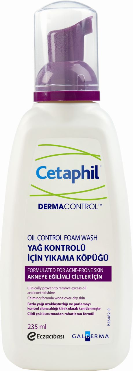 Cetaphil Dermacontrol Yağ Kontrolü İçin Yıkama Köpüğü 235 ml