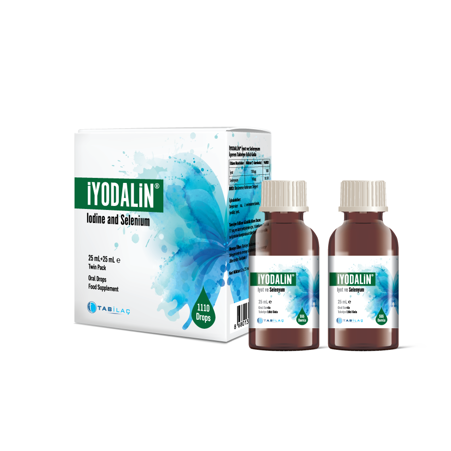 Iyodalın Iyot Ve Selenyum Ikılı Sıse 25 Ml+25 Ml