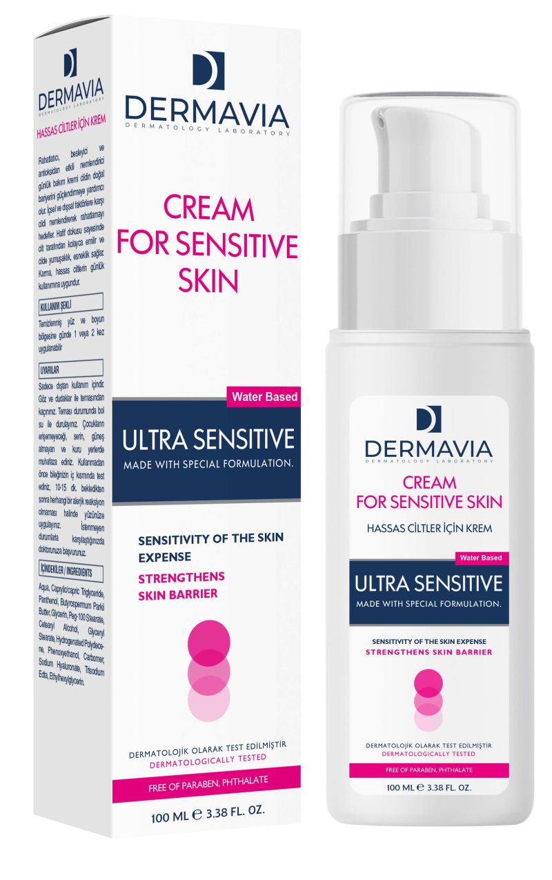 Dermavıa Hassas Cılt Krem 100 Ml