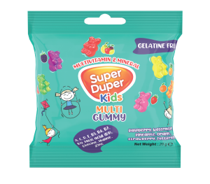 Super Duper Kids Vitamin Minarel Gummy 35'li Stant