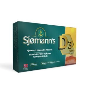 SJOMANNS VITAMIN D3 30 JEL TAB