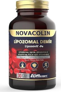 Novacolin Lipozomal Demir Liposovit-Fe 30 Kapsül