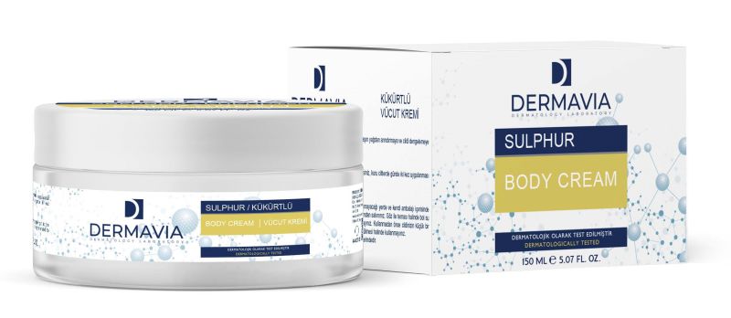 Dermavıa Kukurtlu Vucut Kremı 150 Ml