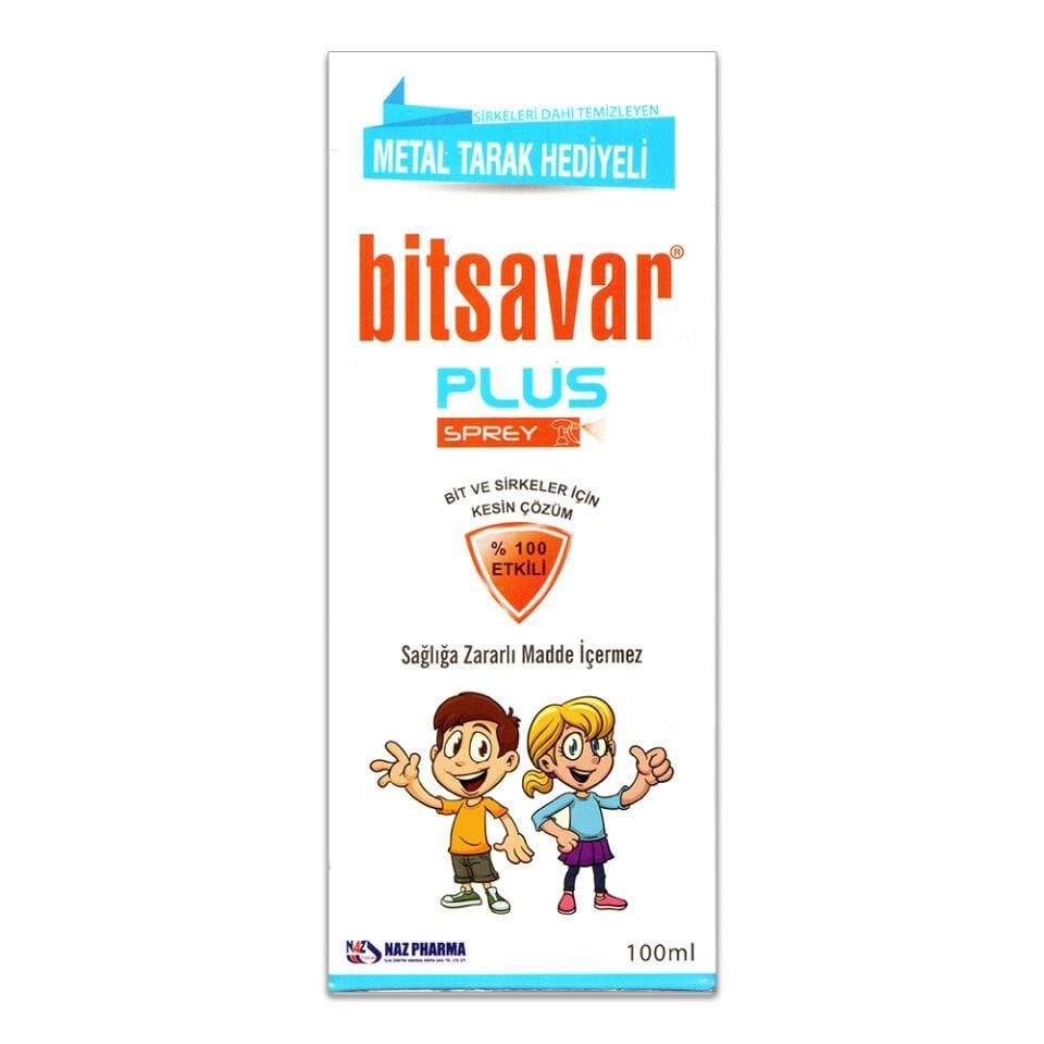 Bitsavar Pllus Bit Spreyi 100 ml - Metal Tarak Hediyeli
