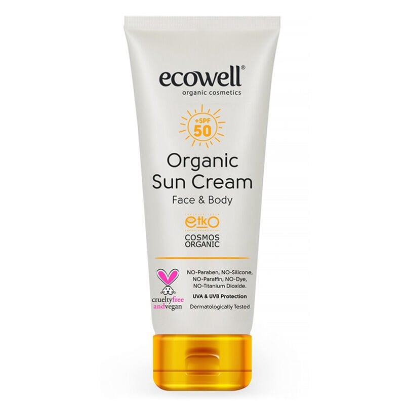 Ecowell Organik Güneş Kremi SPF50 110 gr