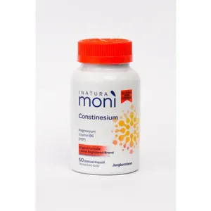 Inatura Moni Constinesium Magnesium Vitamin B6 Potasyum 60 Vegan Kapsül