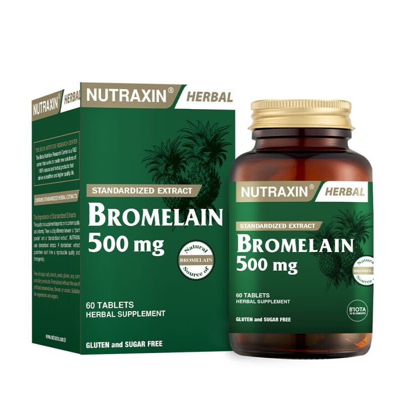 NUTRAXIN BROMELAIN 60 TB.
