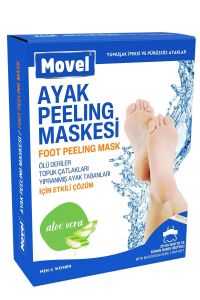 Movel Ayak Peeling Maskesi Aloe Veralı