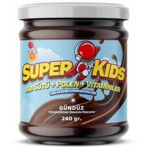 Superkids Çocuklar İçin Gündüz Destek Macunu Çikolata Aromalı 240 gr