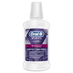 Oral-B Ağız Çalkalama Suyu 3 Boyutlu Beyazlık Luxe 500 mL