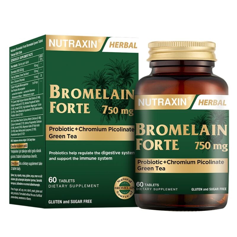 NUTRAXIN BROMELAIN FORTE 60 TB