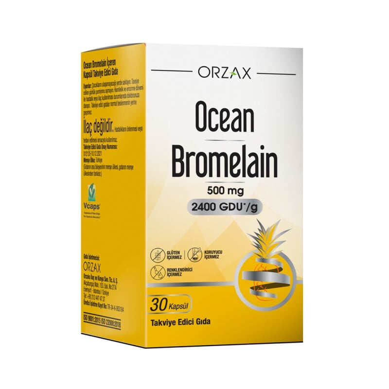 OCEAN BROMELAIN 500 MG 30 CAP.