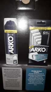 Arko Men T1 5’li Bıçak+Force Tıraş Köpüğü 200 ML