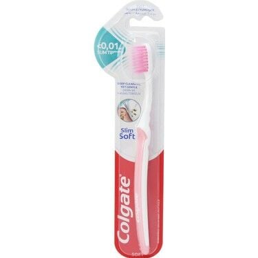 Slim By Apriori Sakız Pembesi Gümüş Yumuşak Diş Fırçası