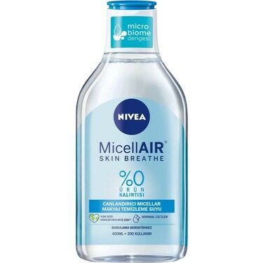 Nivea Micellar Makyaj Temizleme Suyu Normal Cilt Yüz & Göz & Dudak 200 ml