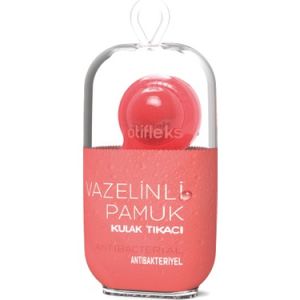 Otifleks Vazelinli Pamuk Kulak Tıkacı 4'lü