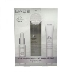 Babe Iqualogy White Karma ve Yağlı İçin Cilt Tonu Dengeleyici Tanışma Paketi