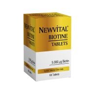 NEWVITAL BIOTIN 60 TABLET