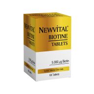 NEWVITAL BIOTIN 60 TABLET