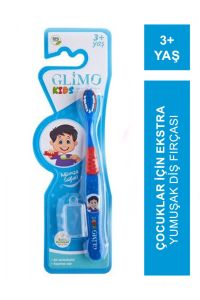 Glimo Kids Ekstra Yumuşak Diş Fırçası 3+ Yaş - Mavi