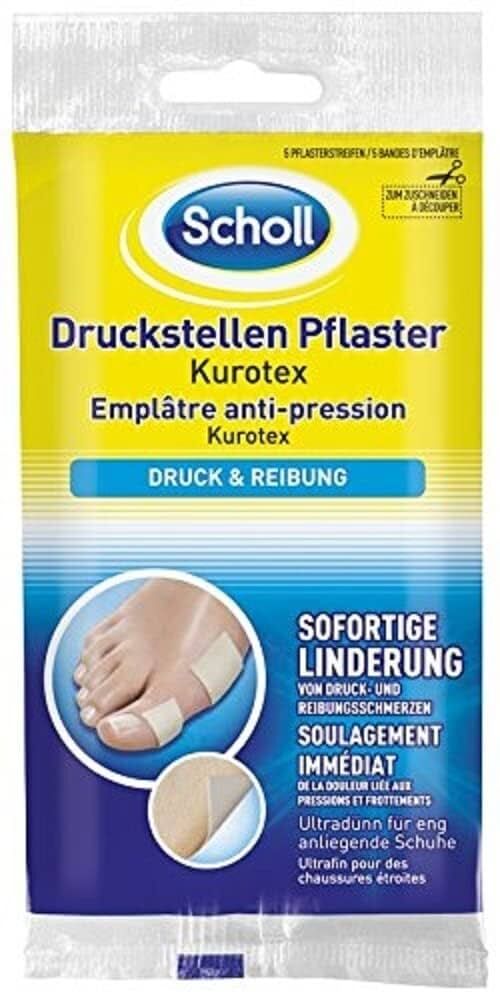 Scholl Druckstellen Pflaster Kurotex 5'li